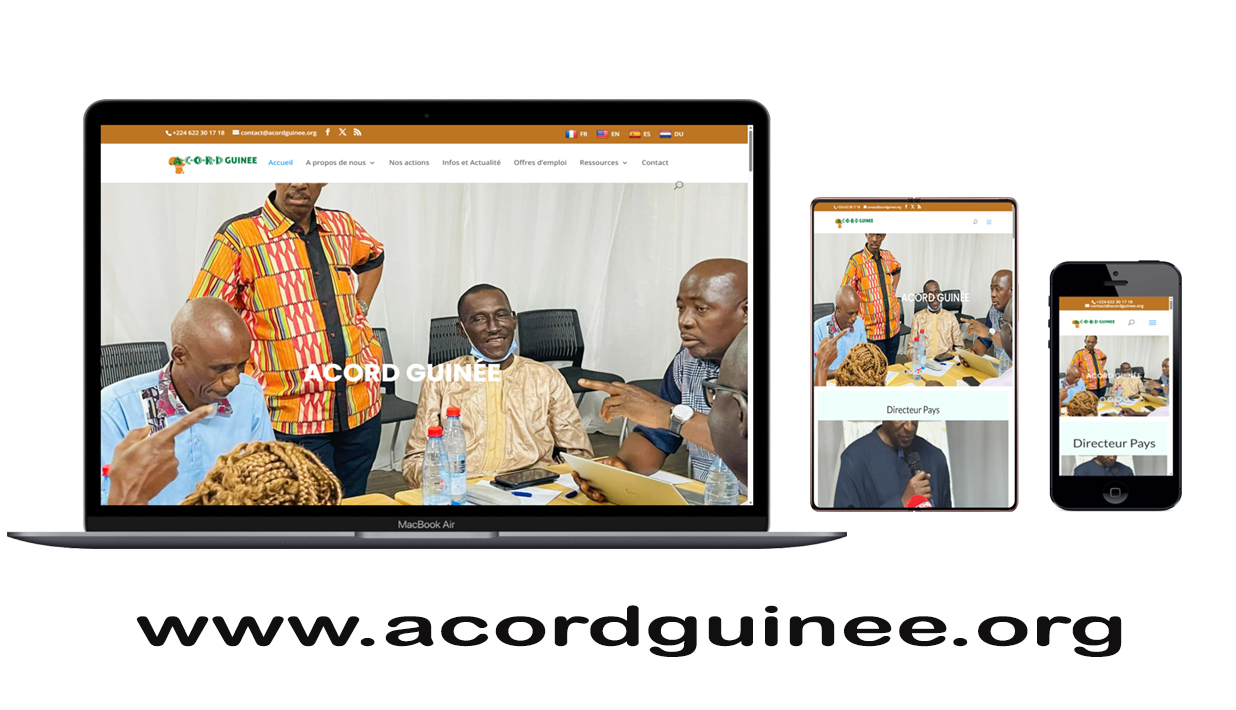 Site web acord guinee Masoma Consulting Sarl